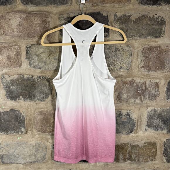 Zyia Active Tank Top Woman's Small Poppy Ombre‎ Racerback Yoga Workout Gym - Picture 5 of 10
